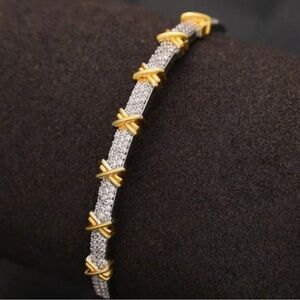 Elegant Stainless Steel Bangle Bracelet